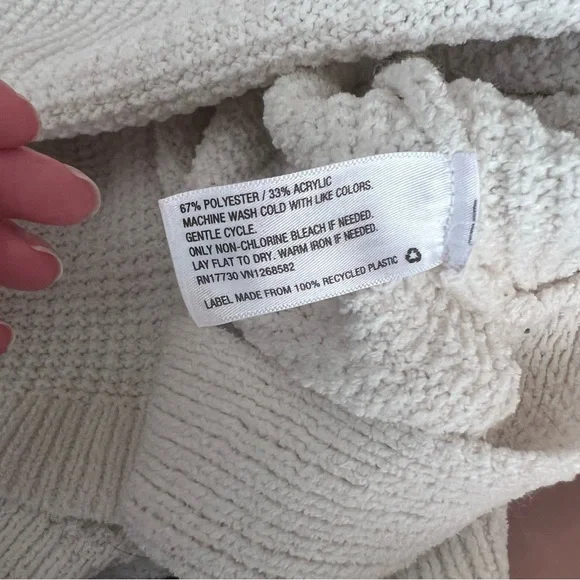 A New Day Chenille Mock Turtleneck Sweater – Size Medium - Picture 6 of 6